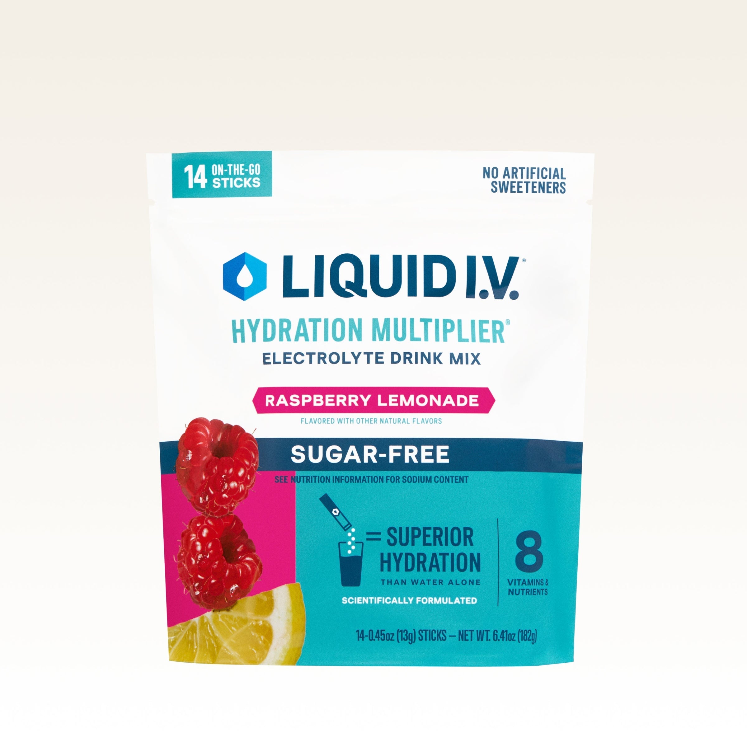 Raspberry Lemonade Hydration Multiplier® Sugar-Free - Mix More Flavors