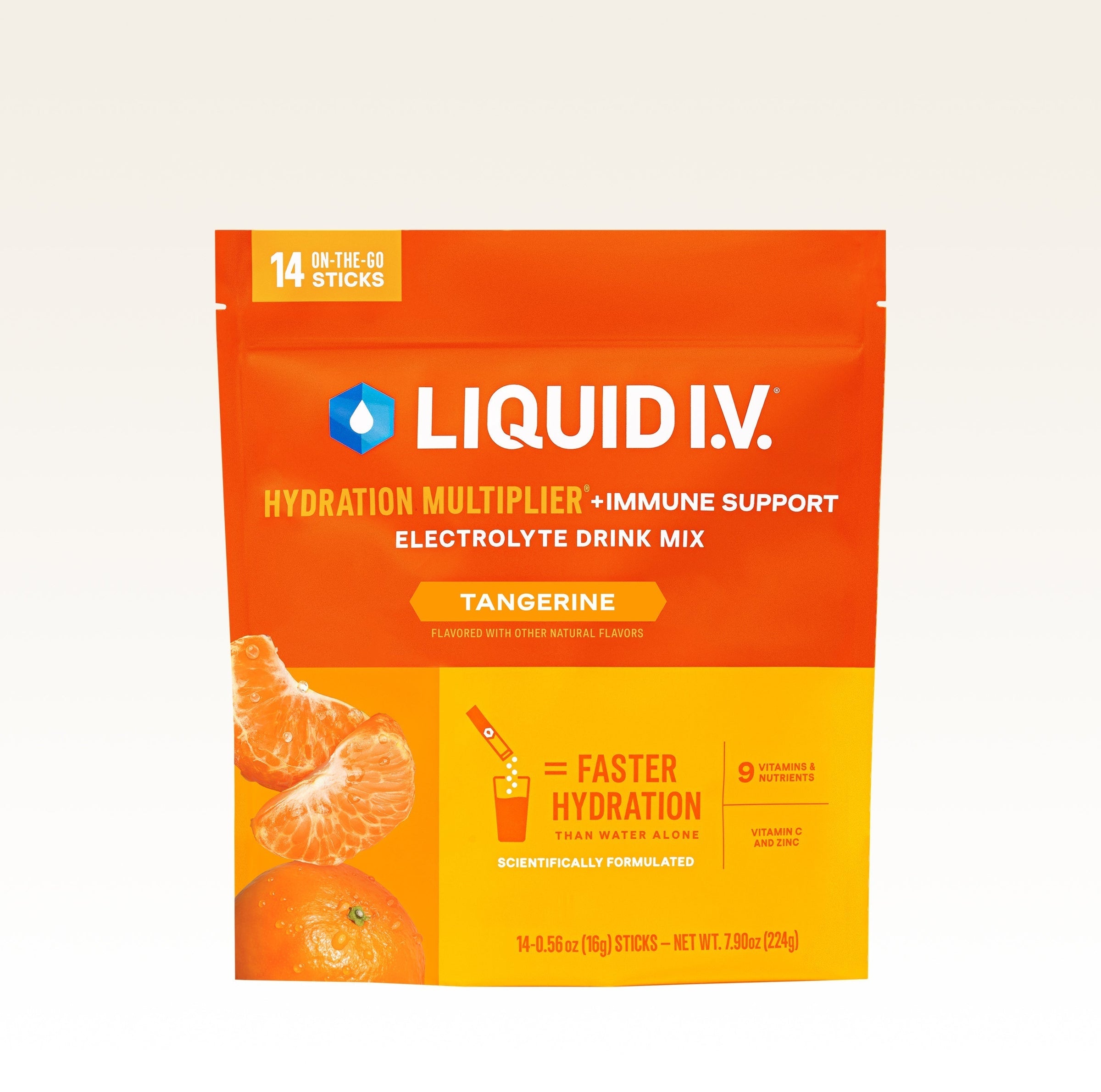 Tangerine Hydration Multiplier® +Immune Support - Season Ready