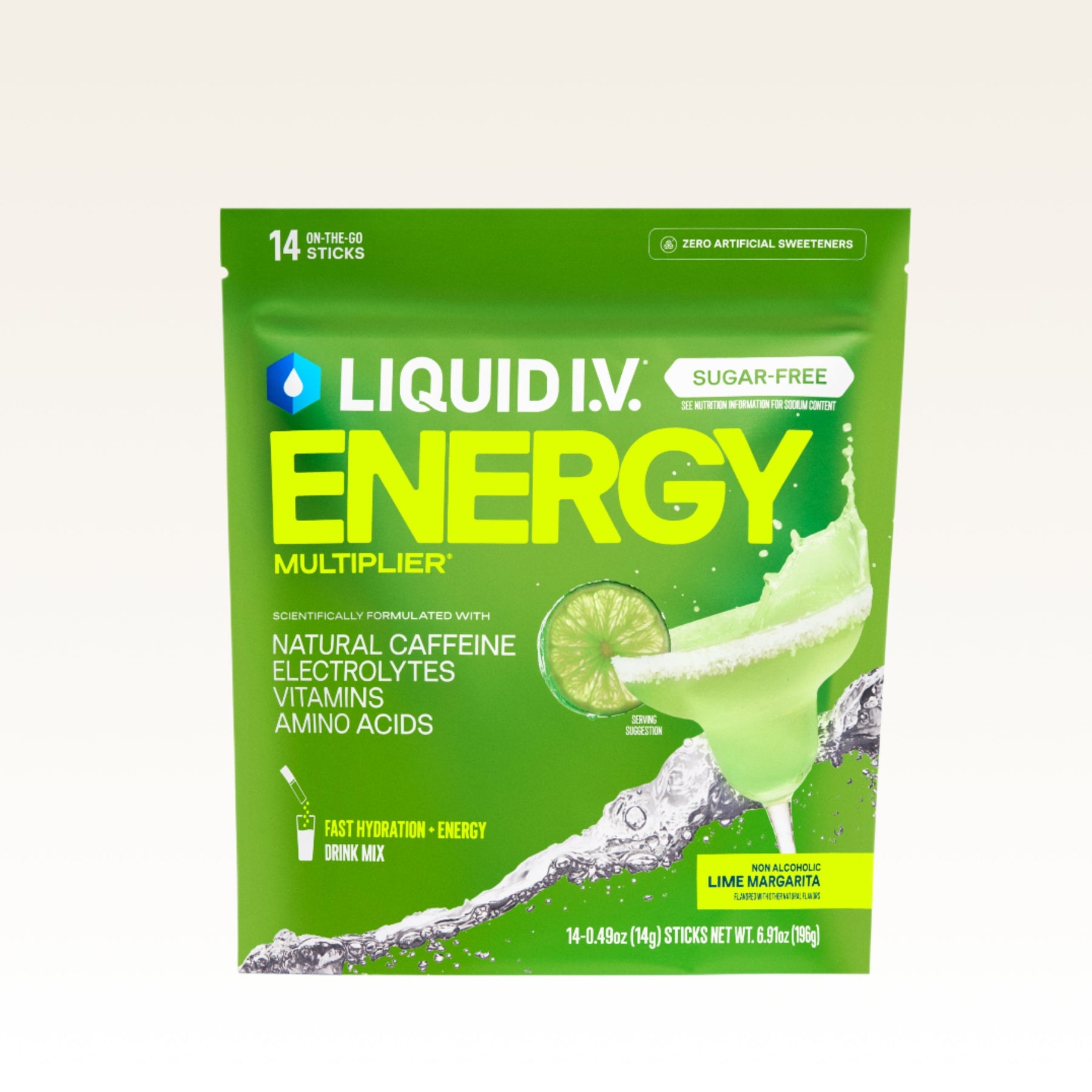 Lime Margarita Mocktail Sugar-Free Energy Multiplier® - Zero Sugar Pick