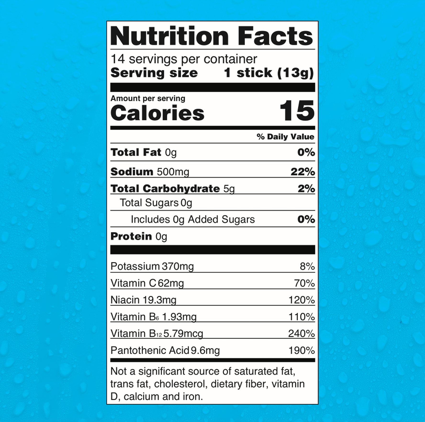 Zero Sugar Splash Pack - Fresh Zero Sugar