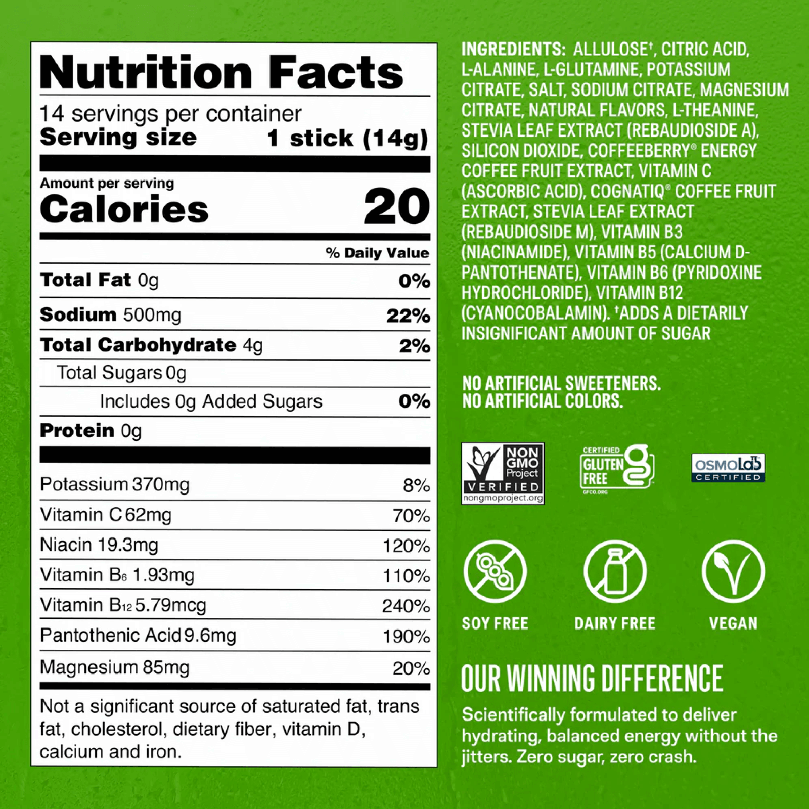 Sugar-Free Energy Fruity Bundle - Quick Energy Pick
