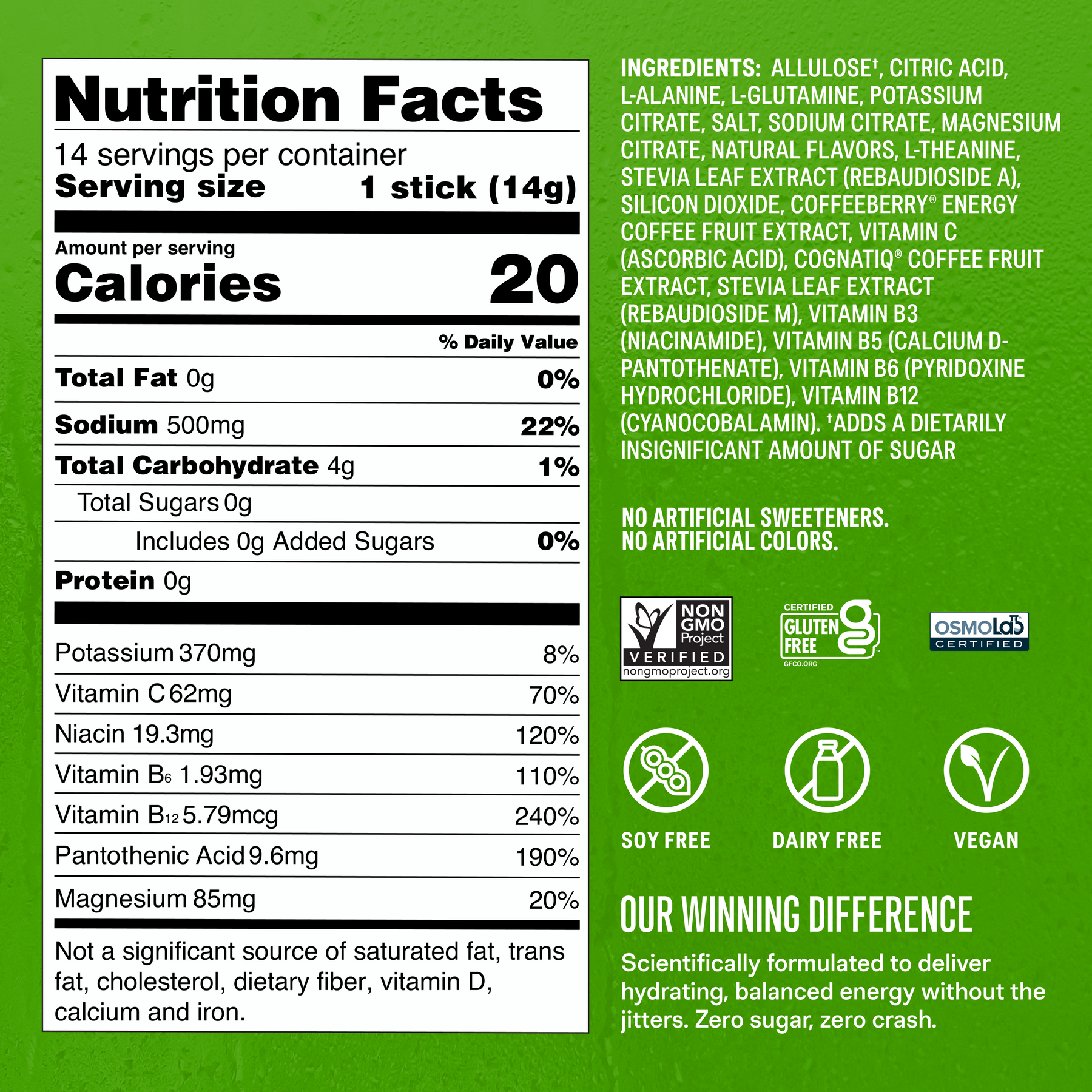 Sugar-Free Energy Fruity Bundle - Quick Energy Pick