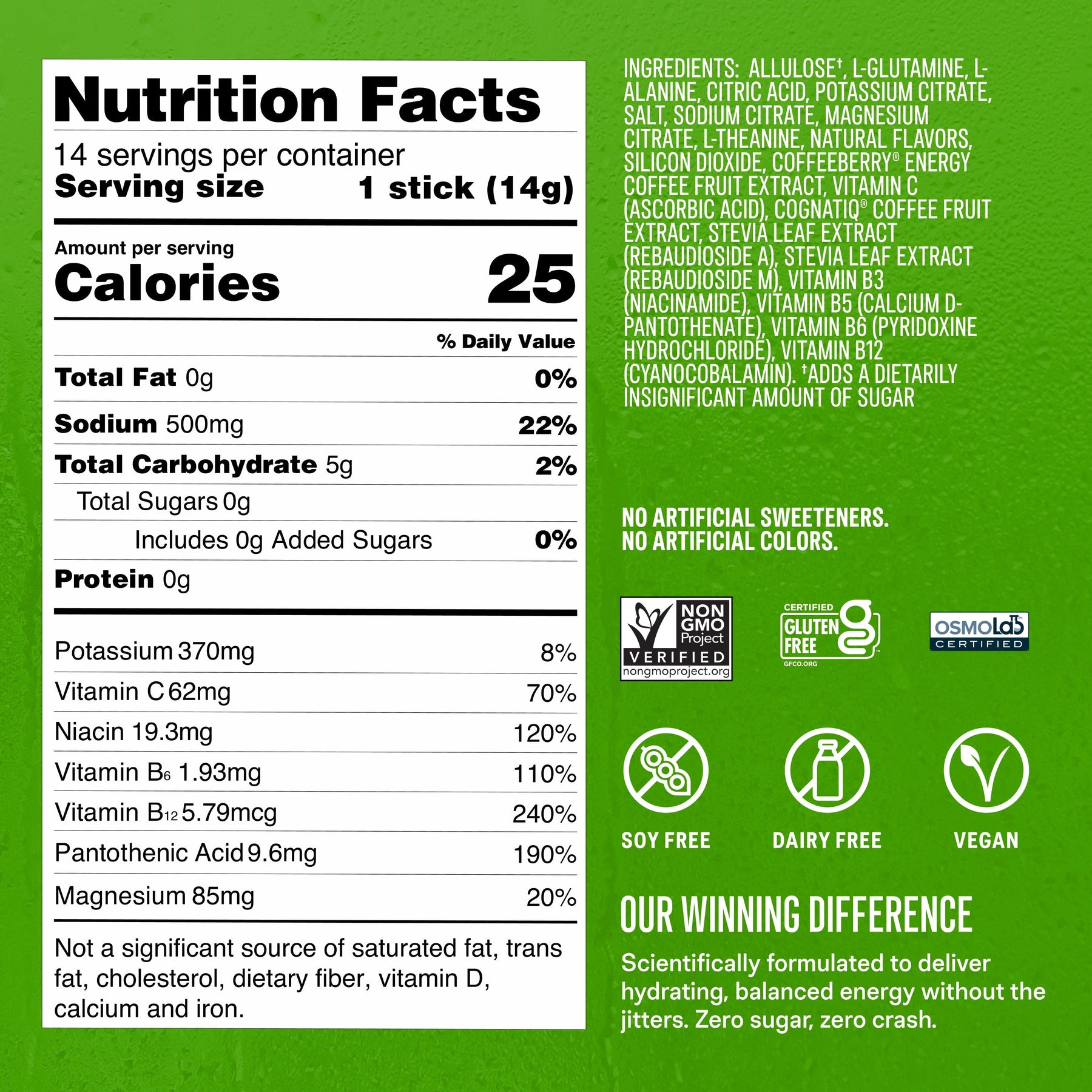 Sugar-Free Energy Fruity Bundle - Quick Energy Pick
