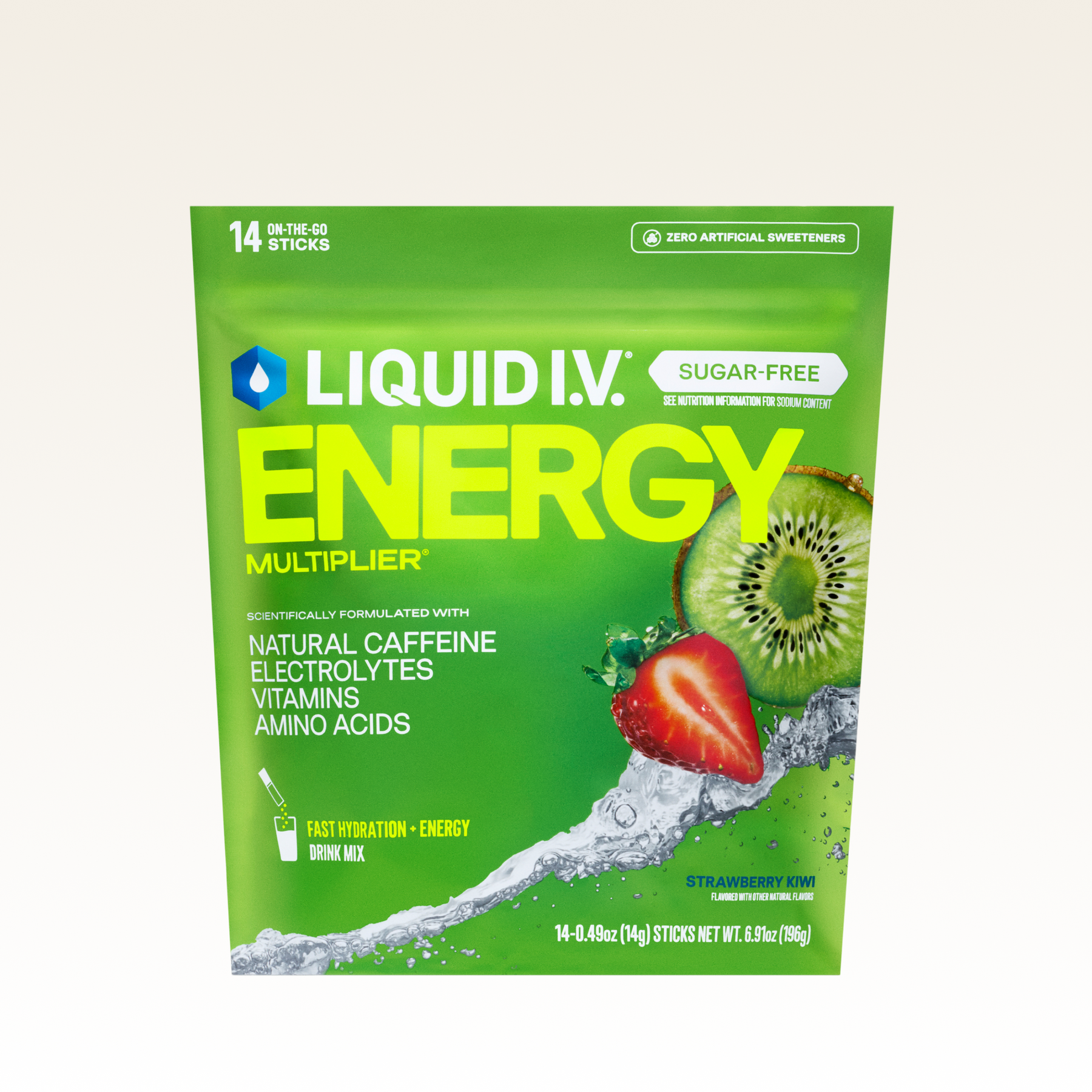 Strawberry Kiwi Sugar-Free Energy Multiplier® - Clean Daily Sip