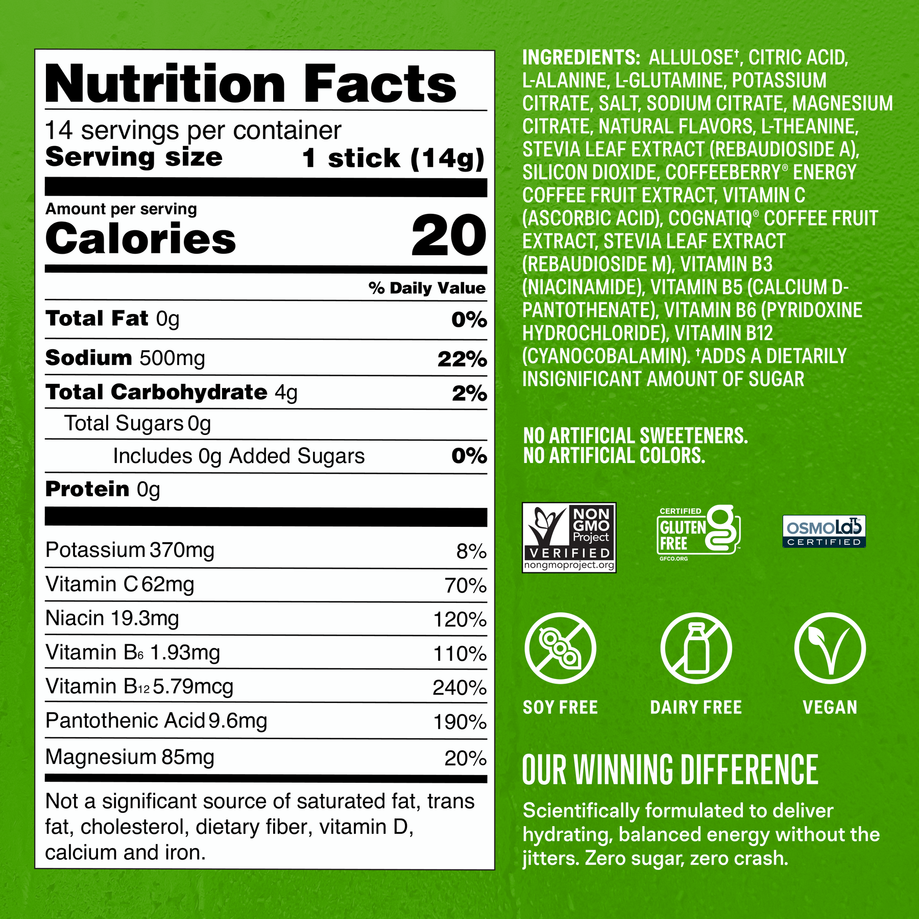 Sugar-Free Energy Fruity Bundle - Quick Energy Pick